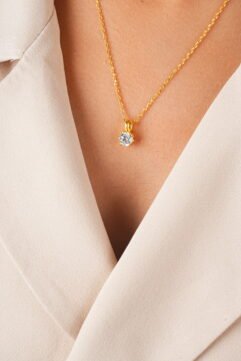 Eternal Grace (Gold) – 925 Sterling Silver Necklace