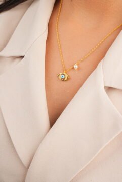 Luxe Guardian (Gold) – 925 Sterling Silver Necklace