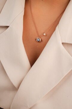 Luxe Guardian (Rose Gold) – 925 Sterling Silver Necklace