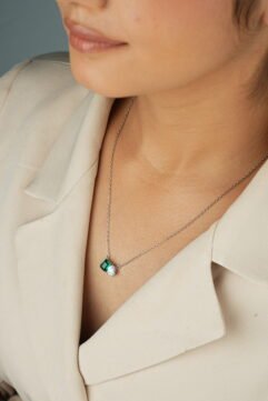 Lumina Duo – 925 Sterling Silver Necklace