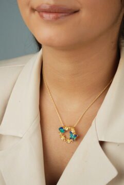 Forest Fairy (Gold) – 925 Sterling Silver Necklace