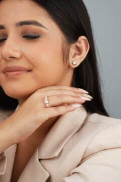 Petal Kiss (Rose Gold) – 925 Sterling Silver Ring