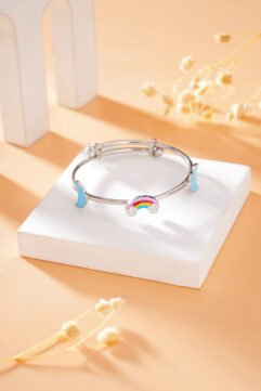 Happy Cloud – 925 Sterling Silver Bangle