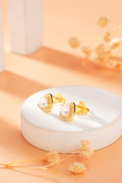 Mini Pixie Studs (Gold) – 925 Sterling Silver Earrings