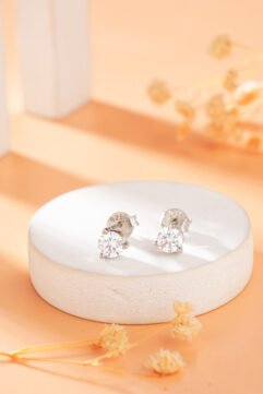 Sparkle Studs – 925 Sterling Silver Earrings